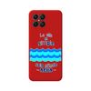 Funda Silicona Líquida Roja Para Huawei Honor X8 Diseño Agua Dibujos