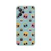 Funda Silicona Líquida Azul Para Realme Narzo 50a Prime Diseño Catrina Dibujos