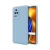 Funda Silicona Líquida Ultra Suave Para Xiaomi Poco F4 5g Color Azul