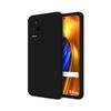 Funda Silicona Líquida Ultra Suave Para Xiaomi Poco F4 5g Color Negra