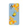 Funda Silicona Líquida Azul Para Xiaomi Poco F4 5g Diseño Abeja Dibujos