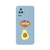 Funda Silicona Líquida Azul Para Xiaomi Poco F4 5g Diseño Vegan Life Dibujos
