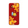 Funda Silicona Líquida Roja Para Xiaomi Poco F4 5g Diseño Abeja Dibujos