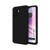 Funda Silicona Líquida Ultra Suave Para Oppo A77 5g Color Negra