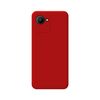 Funda Silicona Líquida Ultra Suave Para Realme C30 Color Roja