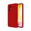 Funda Silicona Líquida Ultra Suave Para Xiaomi 12 Lite 5g Color Roja