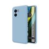 Funda Silicona Líquida Ultra Suave Para Realme Narzo 50 5g Color Azul