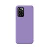 Funda Silicona Líquida Ultra Suave Para Zte Blade A72 Color Morada