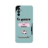 Funda Silicona Líquida Azul Para Samsung Galaxy M13 4g Diseño Vaca Dibujos