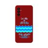 Funda Silicona Líquida Roja Para Samsung Galaxy M13 4g Diseño Agua Dibujos