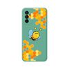 Funda Silicona Líquida Verde Para Samsung Galaxy M13 4g Diseño Abeja Dibujos