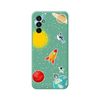 Funda Silicona Líquida Verde Para Samsung Galaxy M13 4g Diseño Espacio Dibujos