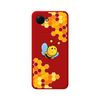 Funda Silicona Líquida Roja Para Realme C30 Diseño Abeja Dibujos