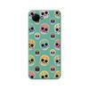 Funda Silicona Líquida Verde Para Realme C30 Diseño Catrina Dibujos