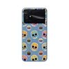 Funda Silicona Líquida Azul Para Xiaomi Poco C40 Diseño Catrina Dibujos