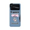 Funda Silicona Líquida Azul Para Xiaomi Poco C40 Diseño Vaca Dibujos