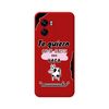 Funda Silicona Líquida Roja Para Oppo A77 5g Diseño Vaca Dibujos