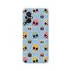 Funda Silicona Líquida Azul Para Xiaomi Poco M5 Diseño Catrina Dibujos