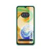 Funda Silicona Líquida Ultra Suave Samsung Galaxy A04s Color Verde