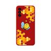 Funda Silicona Líquida Roja Samsung Galaxy A13 5g Diseño Abeja Dibujos