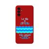 Funda Silicona Líquida Roja Samsung Galaxy A13 5g Diseño Agua Dibujos