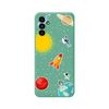 Funda Silicona Líquida Verde Samsung Galaxy A13 5g Diseño Espacio Dibujos