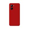 Funda Silicona Líquida Ultra Suave Realme C33 Color Roja