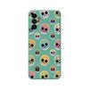 Funda Silicona Líquida Verde Samsung Galaxy A04s Diseño Catrina Dibujos