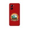 Funda Silicona Líquida Roja Realme C33 Diseño Adventure Dibujos