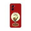 Funda Silicona Líquida Roja Realme C33 Diseño Culo Natural Dibujos