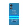 Funda Silicona Líquida Azul Oppo A17 Diseño Agua Dibujos