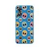 Funda Silicona Líquida Azul Oppo A17 Diseño Catrina Dibujos