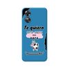 Funda Silicona Líquida Azul Oppo A17 Diseño Vaca Dibujos