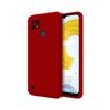 Funda Silicona Líquida Ultra Suave Realme C21y / C25y Color Roja