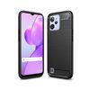 Funda Gel Tpu Tipo Carbon Negra Realme C31