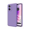 Funda Silicona Líquida Ultra Suave Oppo A57s Color Morada