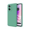 Funda Silicona Líquida Ultra Suave Oppo A57s Color Verde