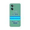 Funda Silicona Líquida Verde Oppo A57s Diseño Agua Dibujos