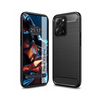 Funda Gel Tpu Tipo Carbon Negra Xiaomi Poco X5 Pro 5g