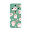 Funda Silicona Líquida Verde Huawei Honor Magic 5 Lite 5g Diseño Cerdos Dibujos