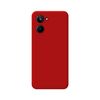 Funda Silicona Líquida Ultra Suave Realme 10 4g Color Roja