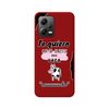 Funda Silicona Líquida Roja Para Xiaomi Redmi Note 12 5g Diseño Vaca Dibujos