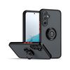 Funda Mate Con Borde Negro Y Anillo Giratorio 360 Xiaomi Samsung Galaxy A34 5g