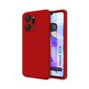 Funda Silicona Líquida Ultra Suave Huawei Honor X7a Color Roja