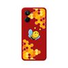 Funda Silicona Líquida Roja Realme 10 4g Diseño Abeja Dibujos