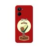 Funda Silicona Líquida Roja Realme 10 4g Diseño Culo Natural Dibujos