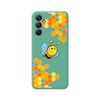 Funda Silicona Líquida Verde Samsung Galaxy A14 4g / 5g Diseño Abeja Dibujos