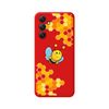 Funda Silicona Líquida Roja Samsung Galaxy A54 5g Diseño Abeja Dibujos