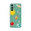 Funda Silicona Líquida Verde Samsung Galaxy A54 5g Diseño Espacio Dibujos