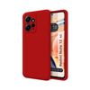 Funda Silicona Líquida Ultra Suave Xiaomi Redmi Note 12 4g Color Roja